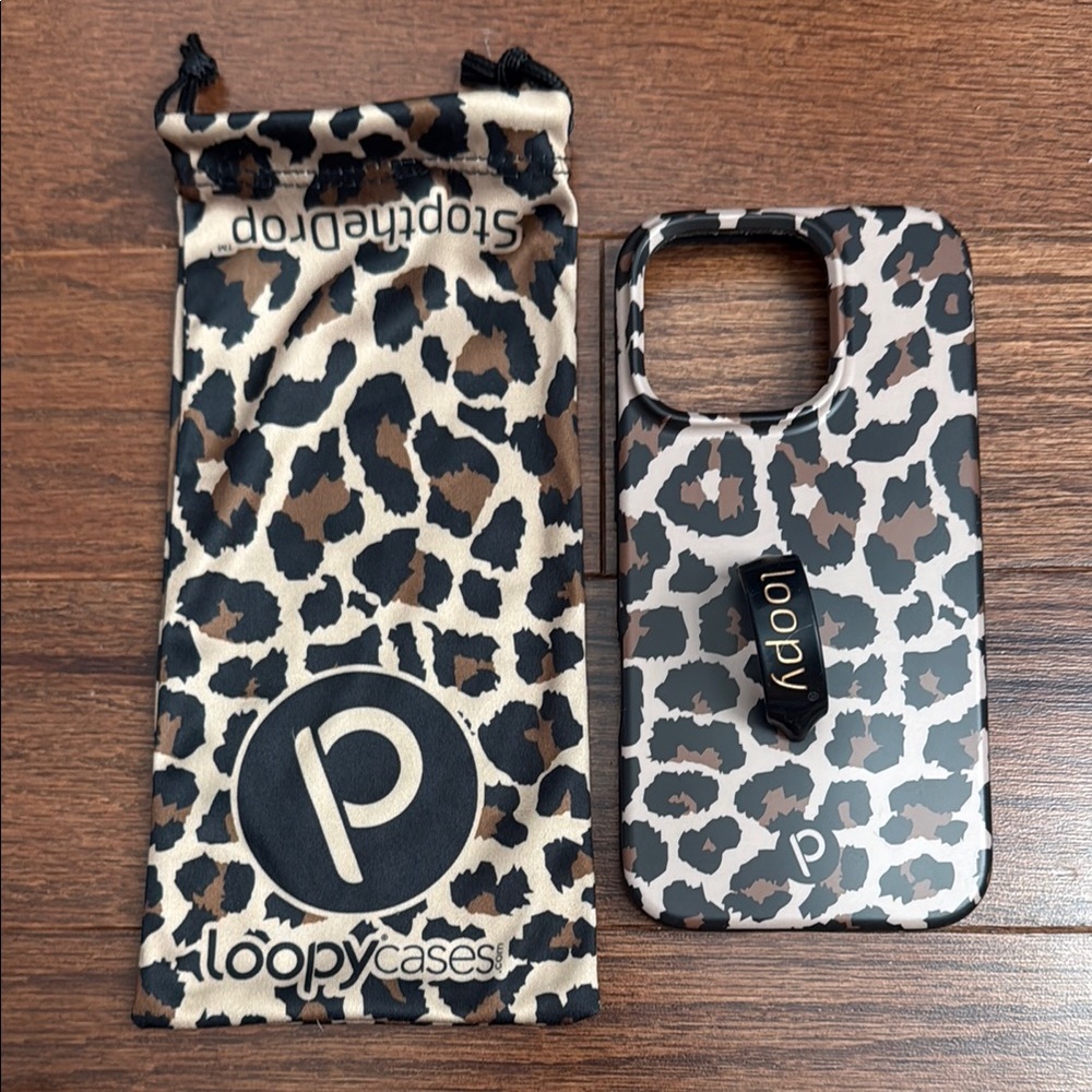 Loopy Case leopard Protective iPhone 16 pro Case